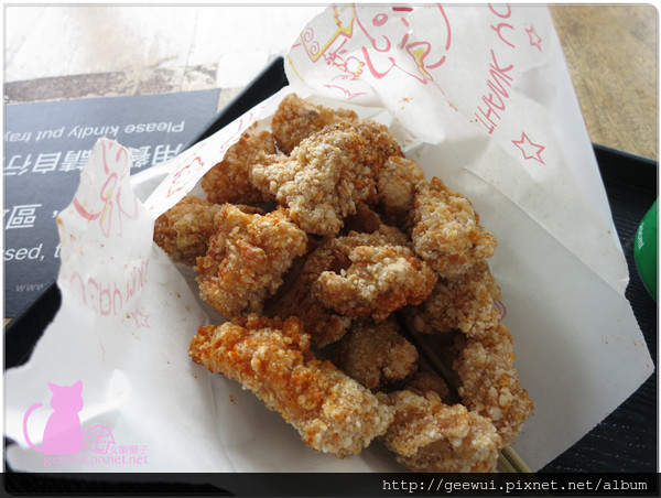 阿尼雞無骨鹹酥雞。Any Chicken(圓山花博1店)：【台北踩點趣】超熱門國民美食報你知～想吃到日式居酒屋等級的炸物嗎？來圓山花博特區集食行樂美食街第二攤的阿尼雞無骨鹹酥雞就對哩～激推脆嫩又多汁的炸蔬菜！鹹酥雞冷掉也好吃唷～