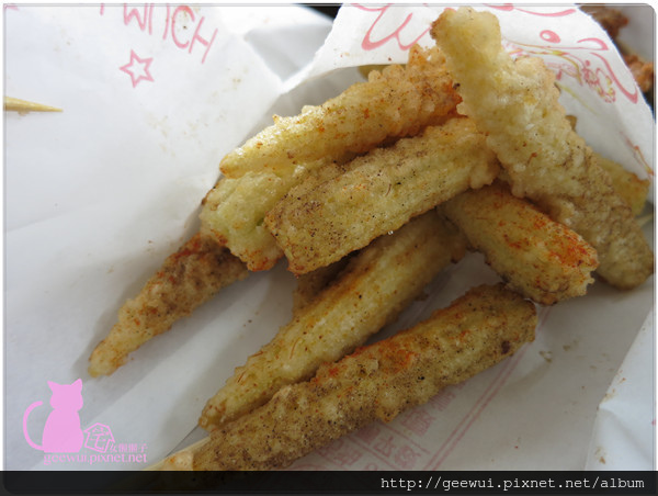 阿尼雞無骨鹹酥雞。Any Chicken(圓山花博1店)：【台北踩點趣】超熱門國民美食報你知～想吃到日式居酒屋等級的炸物嗎？來圓山花博特區集食行樂美食街第二攤的阿尼雞無骨鹹酥雞就對哩～激推脆嫩又多汁的炸蔬菜！鹹酥雞冷掉也好吃唷～