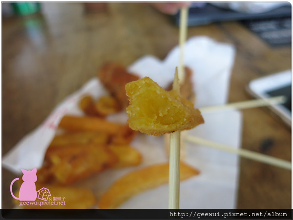 阿尼雞無骨鹹酥雞。Any Chicken(圓山花博1店)：【台北踩點趣】超熱門國民美食報你知～想吃到日式居酒屋等級的炸物嗎？來圓山花博特區集食行樂美食街第二攤的阿尼雞無骨鹹酥雞就對哩～激推脆嫩又多汁的炸蔬菜！鹹酥雞冷掉也好吃唷～