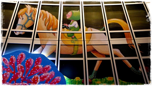 幾米《忘記,親一下》2015台新金控耶誕佈置