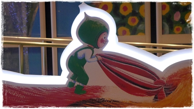 幾米《忘記,親一下》2015台新金控耶誕佈置