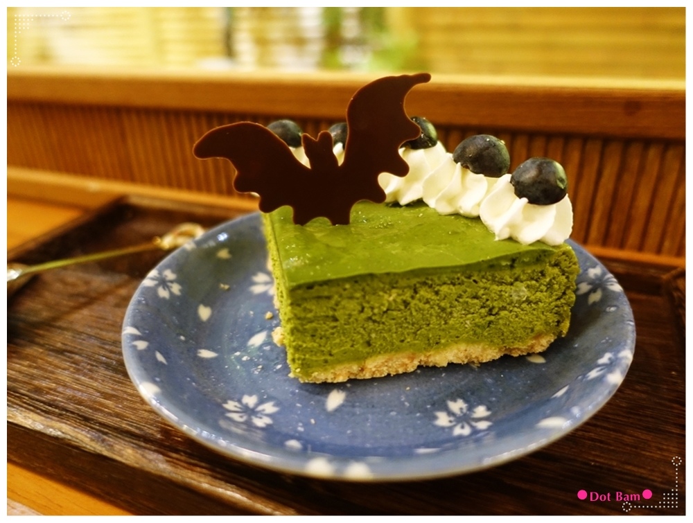 青逸Chic Tea •時茶x慢味 抹茶重乳酪蛋糕 1.JPG