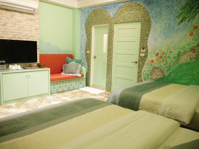 │宿。宜蘭三星鄉│充滿溫暖異國感的「心星相映」民宿。宛如聖誕老人的家!