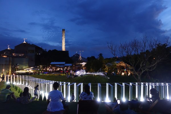 十鼓文化村：(胖樺遊記)台南必訪景點「仁德·十鼓文化村」/老糖廠/星光票/親子出遊/文創園區/夜景/保安車站