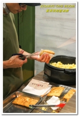 舊漫窯烤蔥油餅(士林店)：台北士林美食小吃．打破成規！爽脆少油膩──舊漫窯烤蔥油餅/蘿蔔絲餅