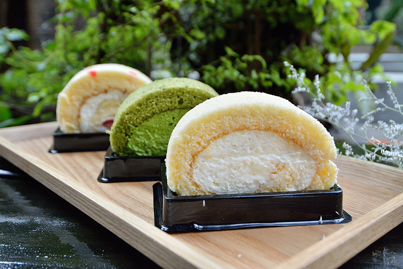 草莓季X抹茶:Project 25 甜食計劃 台北民生社區,生乳捲,京都小山園抹茶捲,草莓玫瑰卡士達捲,小金橘草莓塔