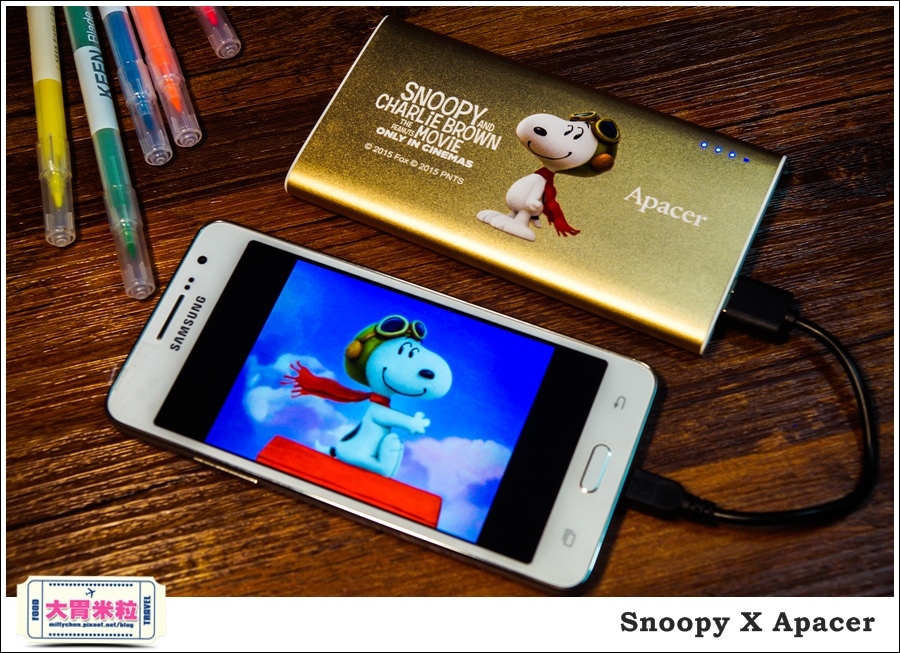 宇瞻科技@史努比電影@行動電源@大胃米粒00018.jpg