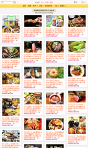 海綿飽飽的鳳梨城堡的美食牆