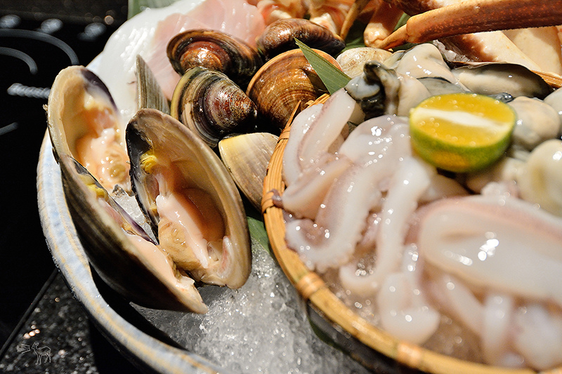 囍聚精緻鍋物:看起來很澎湃的松葉蟹海鮮盤與澳洲和牛肉火鍋,台北東區捷運國父紀念館站