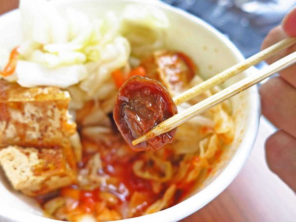 【桃園美食】寶山路臭豆腐-阿伯臭豆腐攤