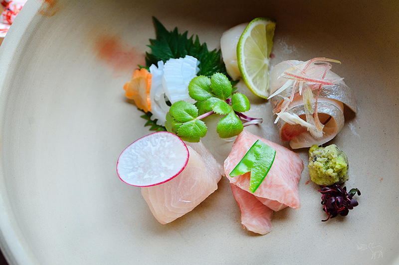 三花日式料理:在台北餐廳內賞櫻吃御花見懷石套餐的小確幸(捷運松江南京站美食,生魚片壽司高級日式料理)