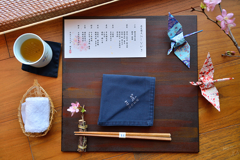 三花日式料理:在台北餐廳內賞櫻吃御花見懷石套餐的小確幸(捷運松江南京站美食,生魚片壽司高級日式料理)