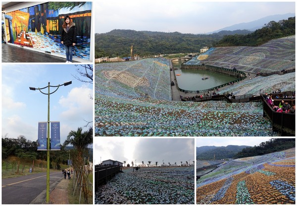 星空草原-擁恆文創園區：(胖樺遊記)基隆瑞芳假日遊憩好景點，百萬保特瓶打造梵谷油畫「星空草原」/擁恆文創園區/Starry Paradise