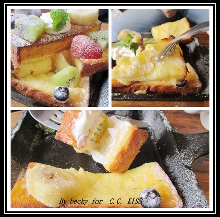 C.C.KISS Coffee&Cake：<捷運忠孝復興站>查理布朗新品牌，鐵鏟甜點及可以客制化的台北東區下午茶點～C.C. KISS