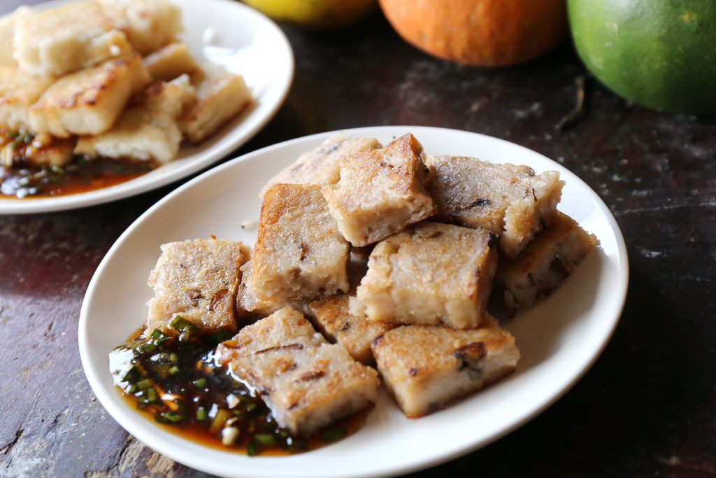 南庄必吃,老家米食堂,客家大湯圓,炸湯圓,南庄手工麵,電視報導南庄美食