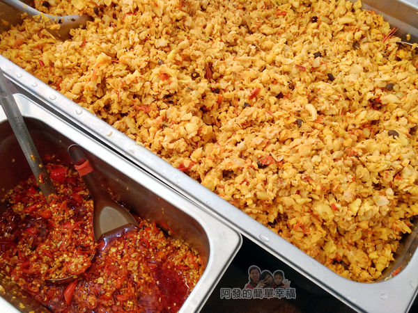 卜記專業麵線08-自製辣菜脯與蒜頭辣椒