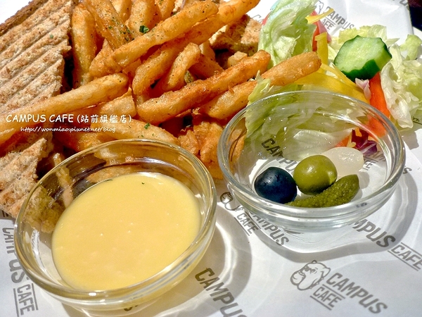 Campus Cafe(站前旗艦店)：【愛評網口碑體驗】2015康熙來了嚴選美食咖啡館 ✿✿ Campus Cafe (站前旗艦店) ✿✿