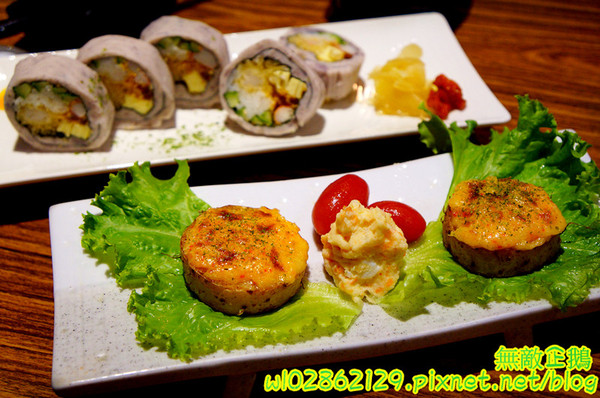 響道食堂:【台南-中西區】炸生蠔x芋泥炸蝦壽司...平價的雙主菜定食~《響道食堂》