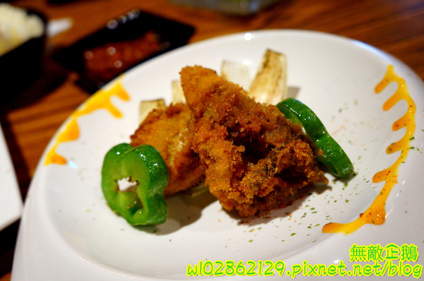 響道食堂:【台南-中西區】炸生蠔x芋泥炸蝦壽司...平價的雙主菜定食~《響道食堂》