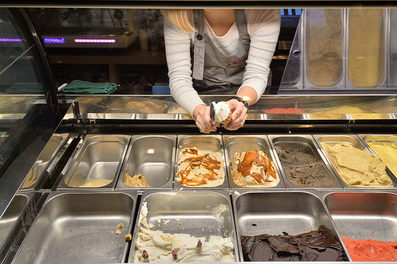 O Rose 法式玫瑰花冰淇淋,好吃細綿,台北東區捷運忠孝敦化站美食