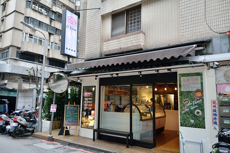O Rose 法式玫瑰花冰淇淋,好吃細綿,台北東區捷運忠孝敦化站美食