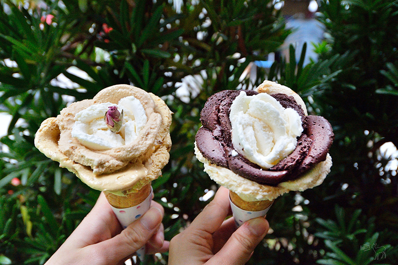 O Rose 法式玫瑰花冰淇淋,好吃細綿,台北東區捷運忠孝敦化站美食