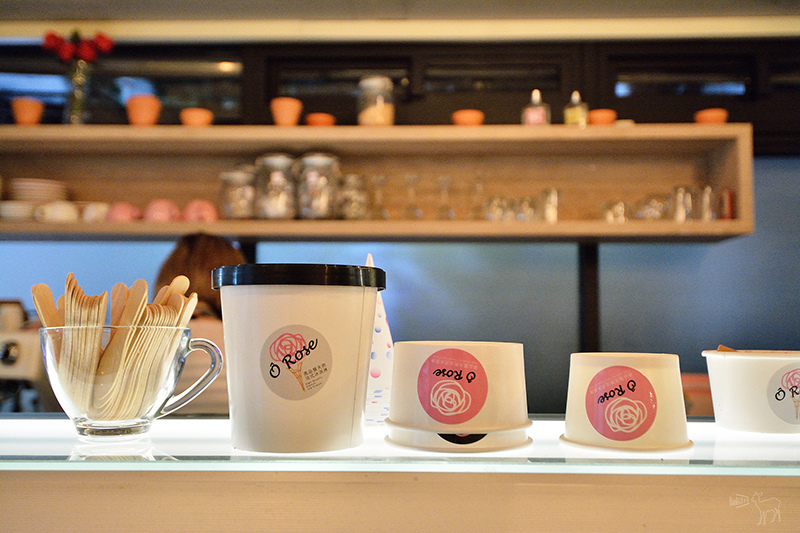 O Rose 法式玫瑰花冰淇淋,好吃細綿,台北東區捷運忠孝敦化站美食