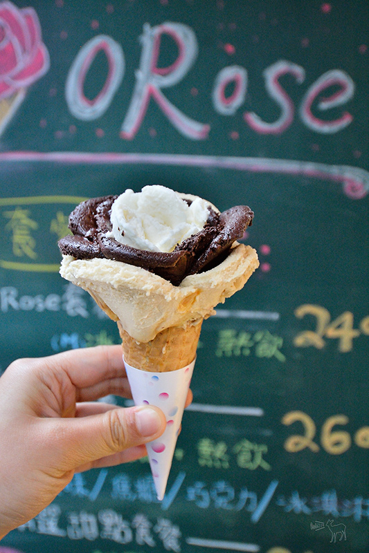 O Rose 法式玫瑰花冰淇淋,好吃細綿,台北東區捷運忠孝敦化站美食