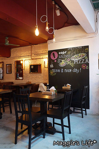 Oops Kitchen義法創意廚房：台北美食。捷運小巨蛋【Oops Kitchen義法創意廚房】義法美饌值得品嚐◆異國料理。義法料理。披薩。排餐。超值商業午餐
