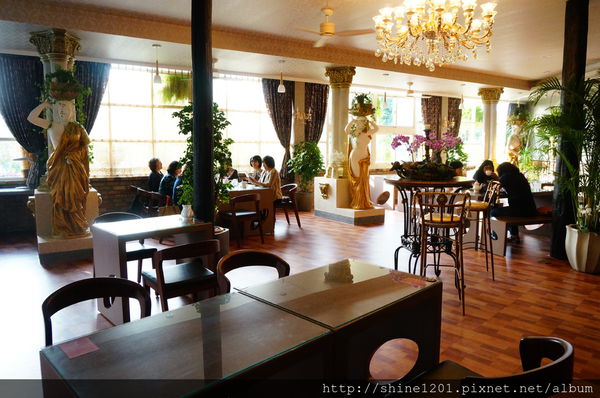 南投特色景點文心園花園咖啡