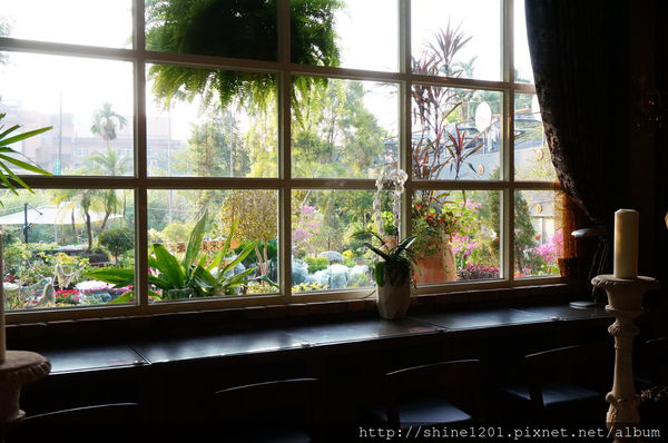 南投特色景點文心園花園咖啡