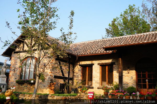 南投特色景點文心園花園咖啡