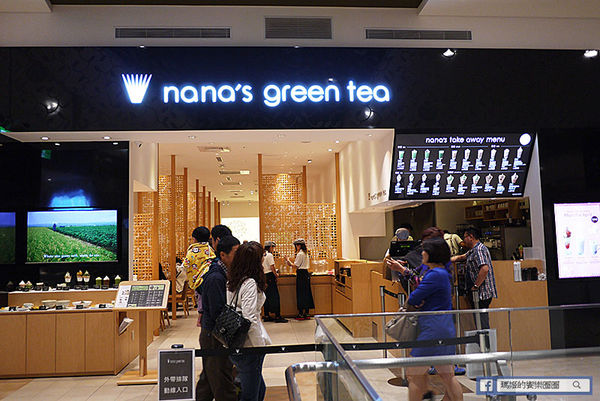 Nana's Green Tea(林口三井店):◆林口三井OUTLET美食【nana's green tea台灣一號店】濃郁抹茶甜品。烏龍麵。定食
