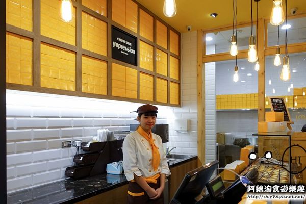 【新北甜點】安普蕾修Impression-日本神戶精品甜點名店台灣首店，一口一個，不同溫度不同口感超人氣起士塔．起司塔/三井outlet/林口