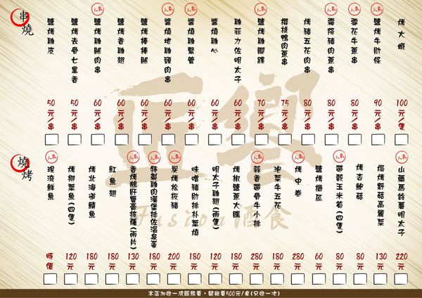 匠饗fusion居酒屋：◆台北美食。捷運南京復興【匠饗fusion居酒屋】燃燒吧！火熖雞～日式居酒屋。串燒。燒烤。日本料理