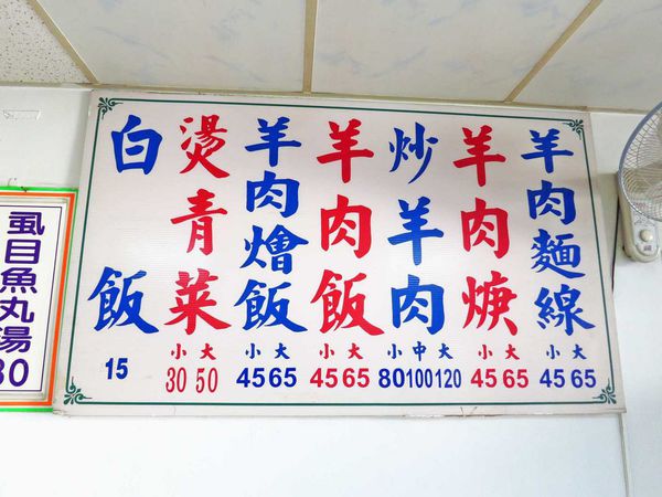 【三重美食】正宗羊肉榮-沙茶羊肉羹飯