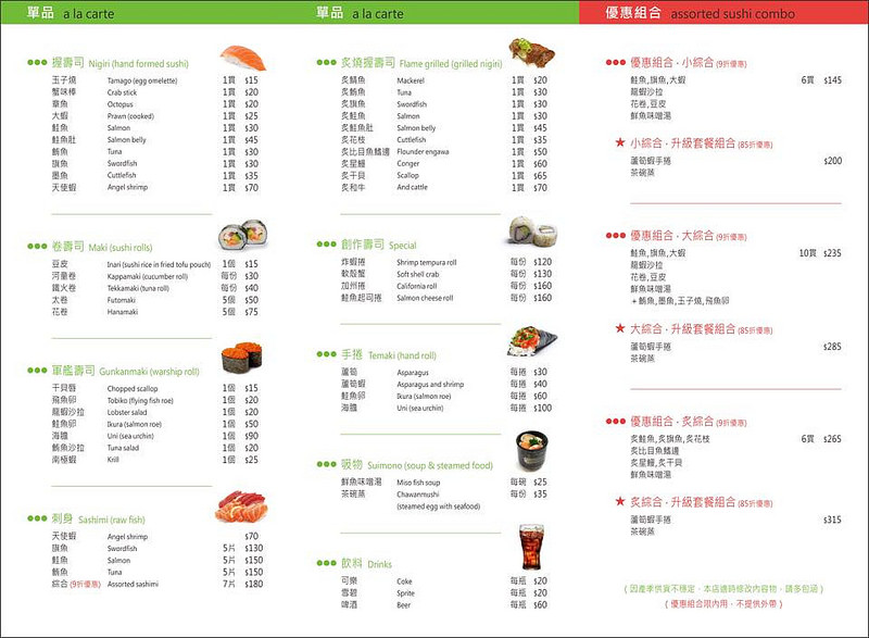 嘉義|魚上有水 日式創作壽司