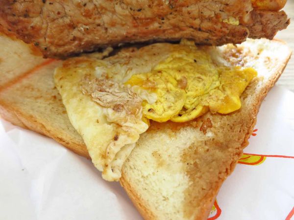 【桃園美食】新豐盛號-餐車式的厚切肉蛋吐司