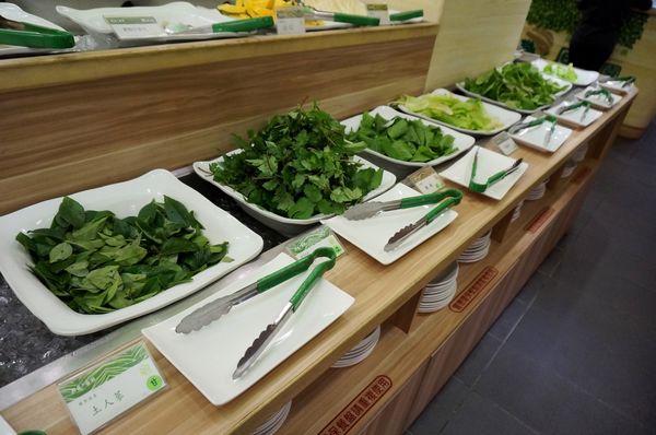 原生園食草氽燙鍋(南京店)：[小巨蛋]原生園食草汆燙鍋：台東原生應用植物園直送 新鮮無毒蔬菜+藥膳湯底 吃到飽!