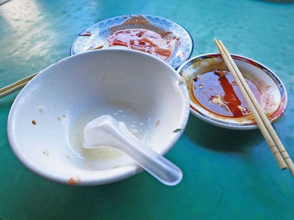 【三重美食】大同南路香菇肉粥-市場裡的美食