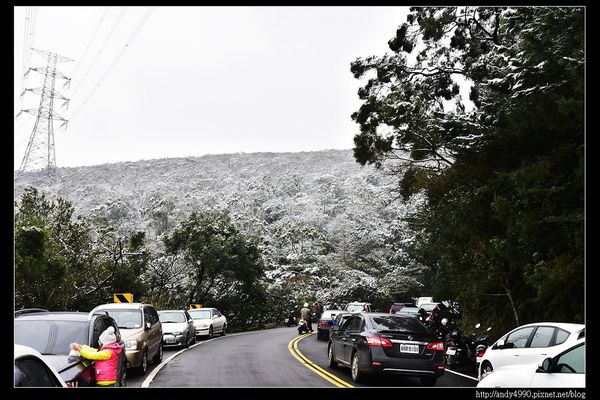 20150124汐止五指山賞雪1