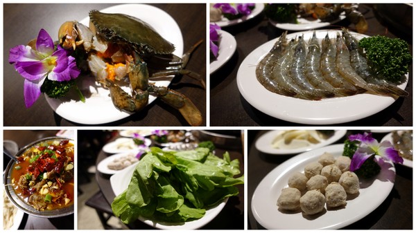 薑母六三：(胖樺食記)民生東路薑母鴨及熱炒一次滿足「薑母六三」。奢華紅蟳沙公沙母入鍋的海味十足