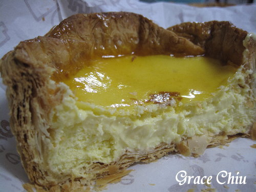 香草卡士達雪融千層起士燒~御見輕烘焙