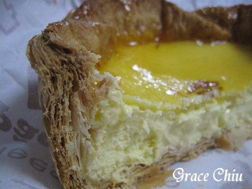 香草卡士達雪融千層起士燒~御見輕烘焙