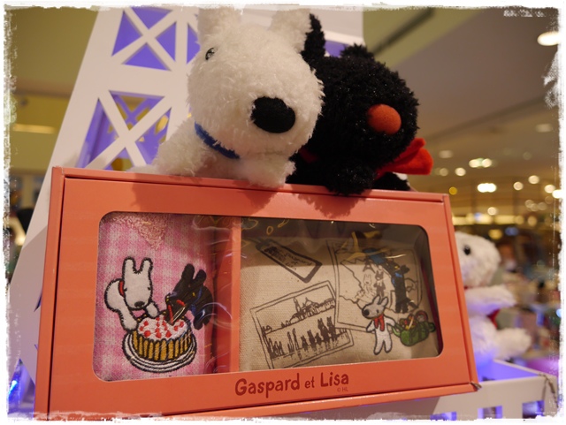 麗莎和卡斯柏Gaspard et Lisa統一阪急新年主題佈置