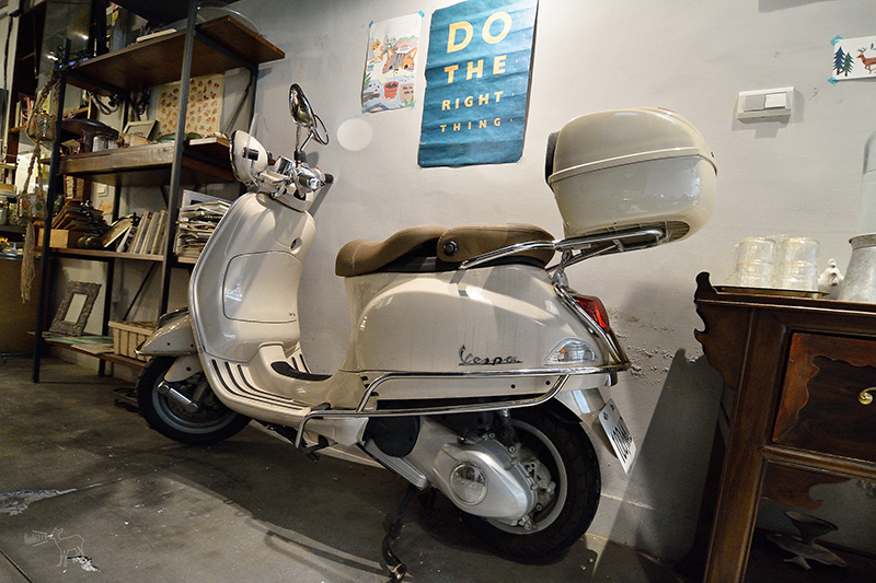 百分之二咖啡:新竹一百種味道甜點二店 復古氛圍