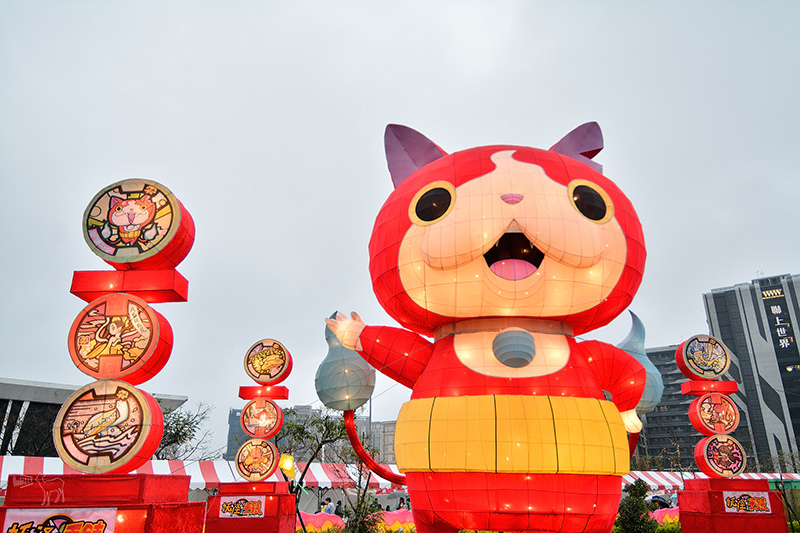 2016桃園燈會:繽紛主副燈,六大主題燈區與寬廣佔地.高鐵桃園站,免費接駁車