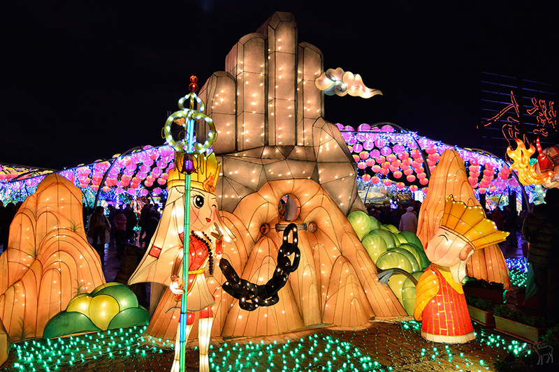 2016桃園燈會:繽紛主副燈,六大主題燈區與寬廣佔地.高鐵桃園站,免費接駁車