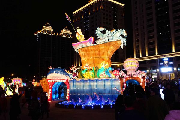 2016桃園燈會、桃園高鐵、青塘園、桃園國際棒球場台灣主燈晚會