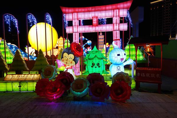 2016桃園燈會、桃園高鐵、青塘園、桃園國際棒球場台灣主燈晚會